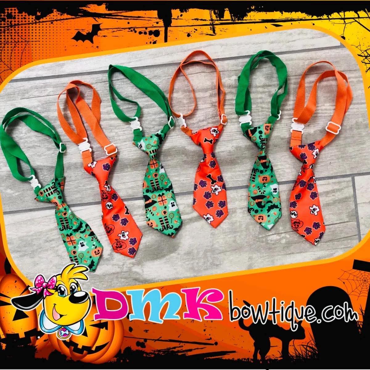 Halloween Theme Neckties - Adjustable-BOGO