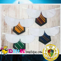 Harry Potter Inspired With Ties for Large dogs - Adjustable Bands - BOGO